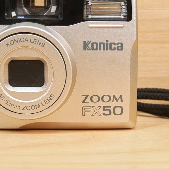 Konica Zoom FX50 35mm Point And Shoot Film Camera - Picture 3 of 11